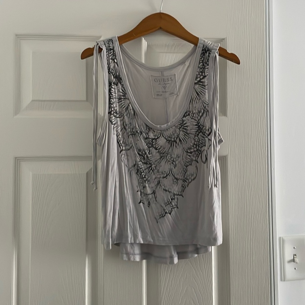 Guess embellished tank